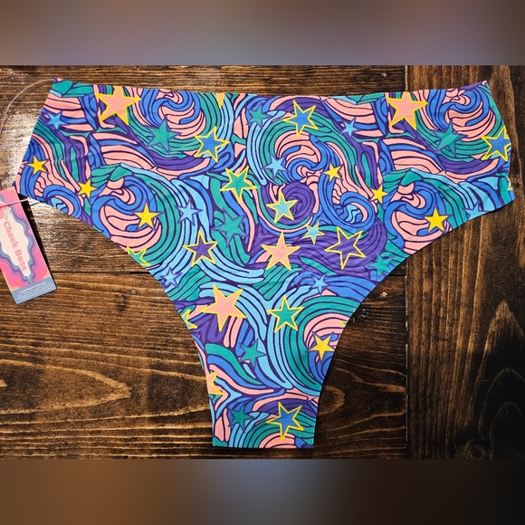 Cheek Boss No Show Cheekies panties - size XL. Color - Star Swirl - Picture 3 of 8